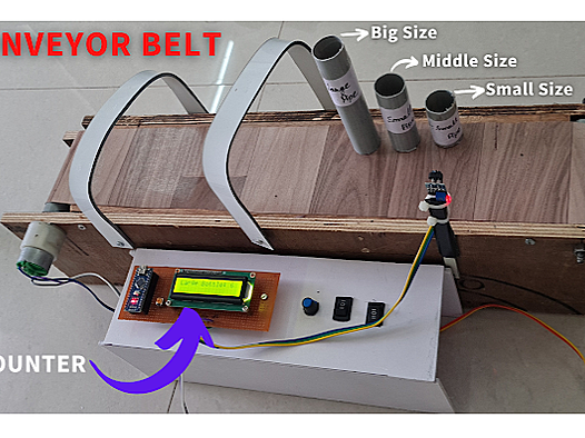 如何制作一个arduino传送带带计数功能