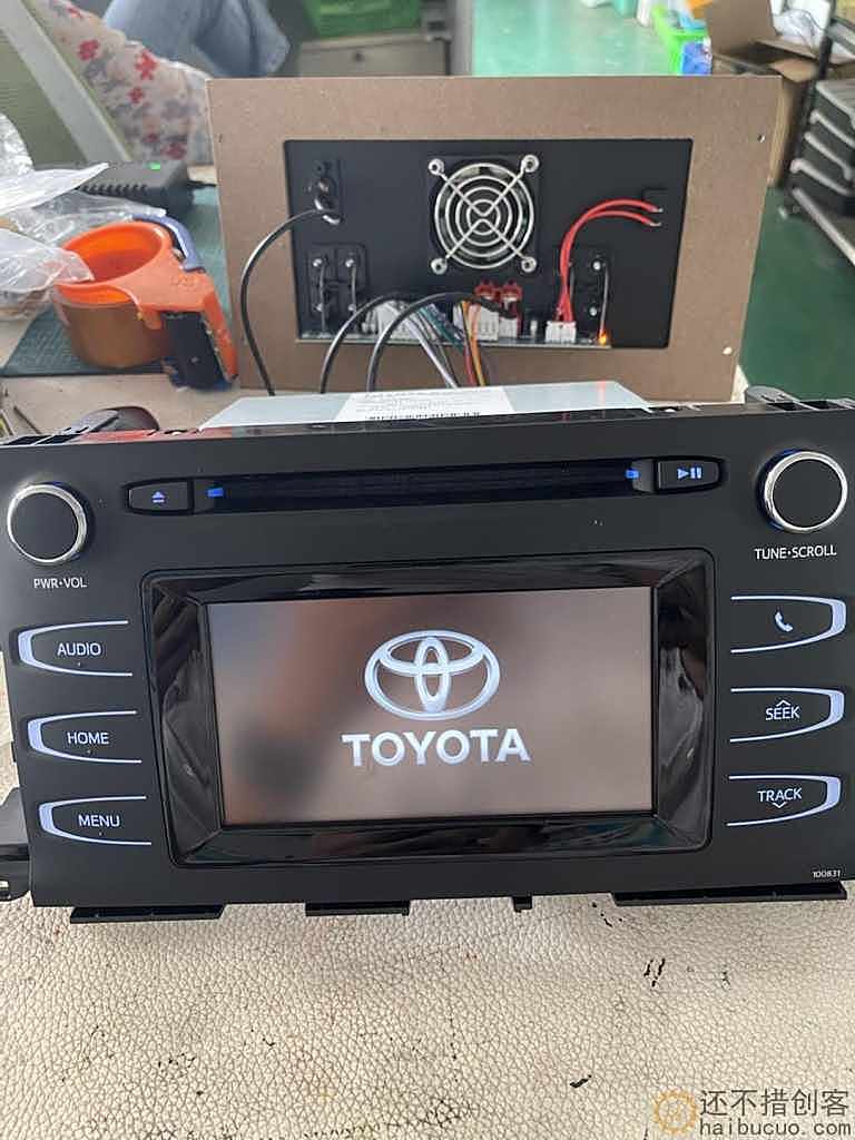 丰田汉兰达车机导航改装家用音响 历程和方法